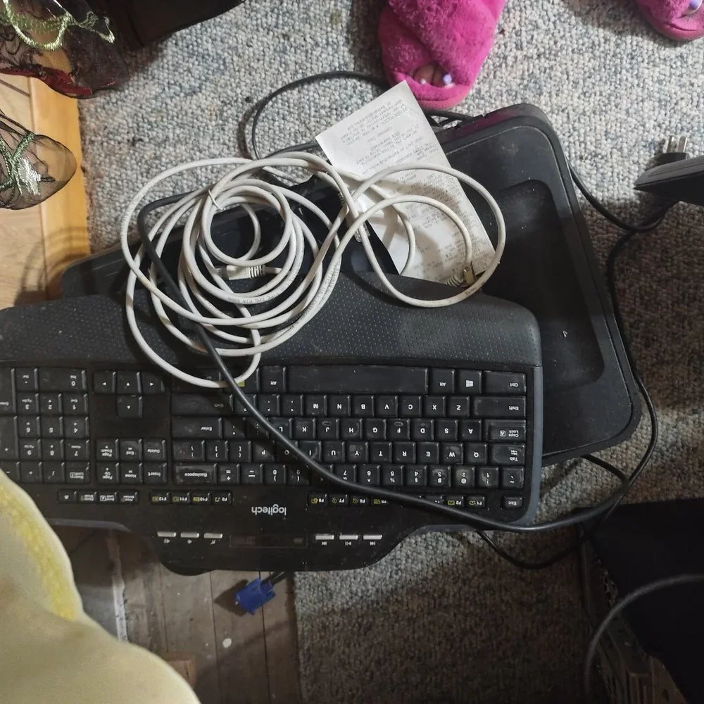 compaq presario and cannon printer computer good